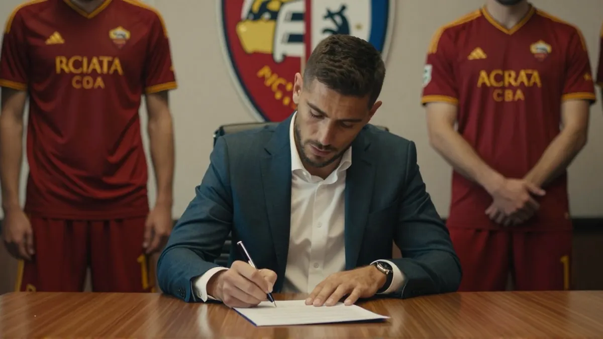 Cagliari clinches deal with Roma, signs Lorenzo Romano